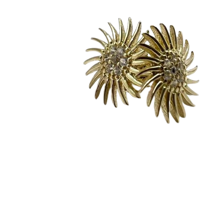 Kenzari Jewellery 14k Gold Earring for Women - 1.89 Grams