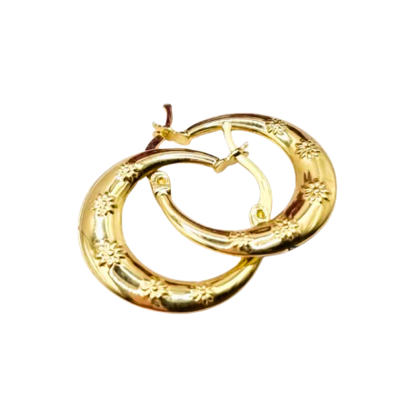 Kenzari Jewellery 14k Gold Earring for Women - 2.11 Grams Kenzari Jewellery 14k Gold Earring for Women - 2.11 Grams