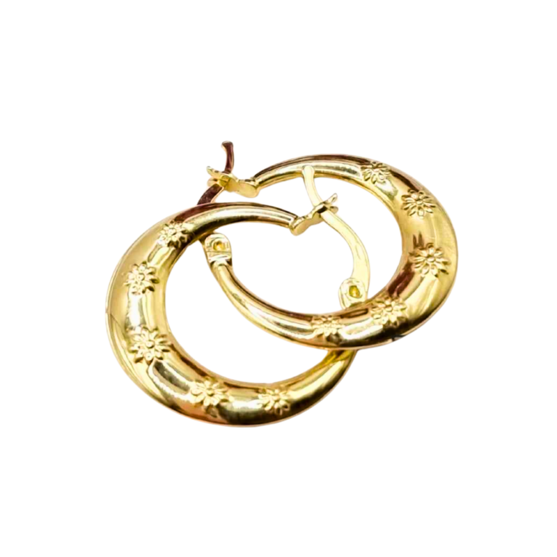 Kenzari Jewellery 14k Gold Earring for Women - 2.11 Grams