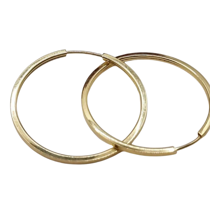 Kenzari Jewellery 14k Gold Earring for Women - 2.52 Grams