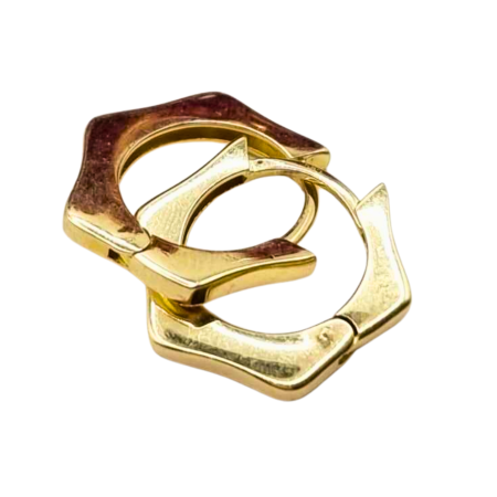 Kenzari Jewellery 14k Gold Earring for Women - 3.08 Grams