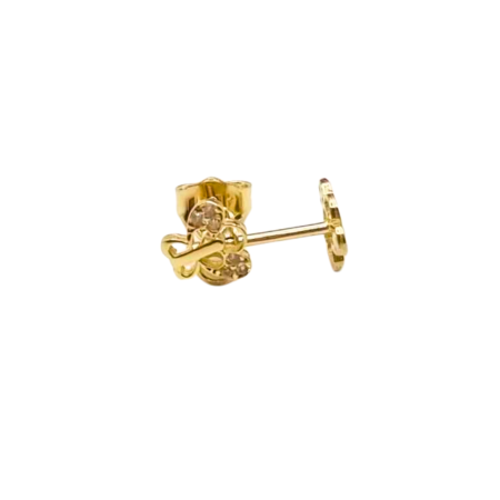 Kenzari Jewellery 14k Gold Earring for Women - 0.94 Grams