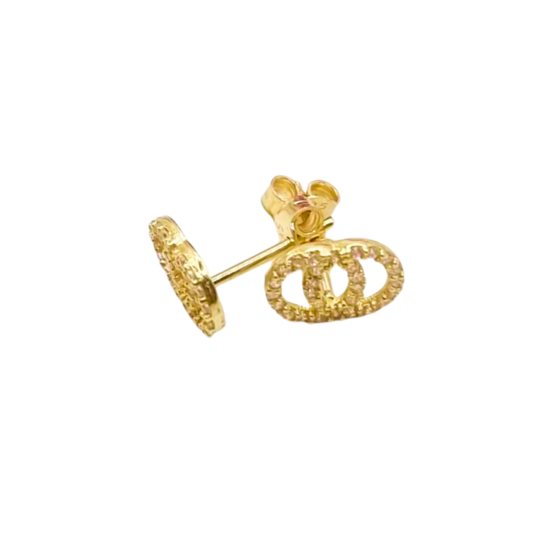 Kenzari Jewellery 14k Gold Earring for Women - 1.13 Grams