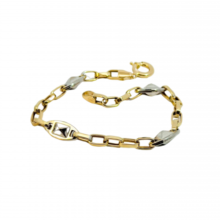Kenzari Jewellery 14k Gold Bracelet for Men - 4.92 Grams