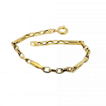 Kenzari Jewellery 14k Gold Bracelet for Men - 4.35 Grams