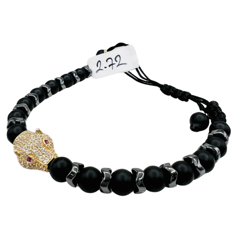 Kenzari Jewellery 14k Gold Handmade Bracelet - 2.72 Grams