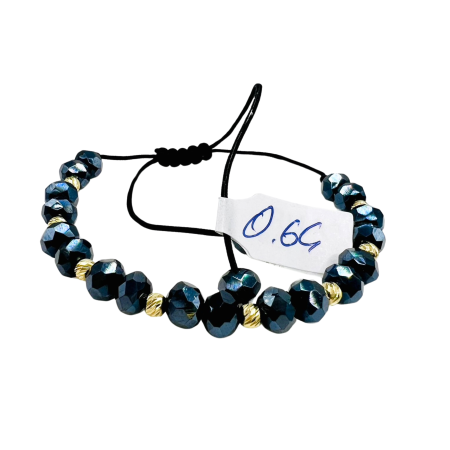 Kenzari Jewellery 14k Gold Handmade Bracelet - 0.64 Grams