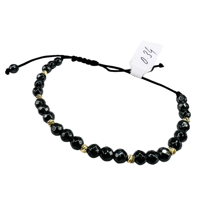 Kenzari Jewellery 14k Gold Handmade Bracelet - 0.34 Grams