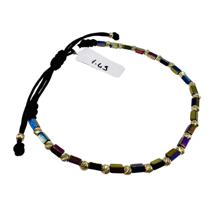 Kenzari Jewellery 14k Gold Handmade Bracelet - 1.43 Grams Kenzari Jewellery 14k Gold Handmade Bracelet - 1.43 Grams