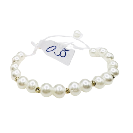 Kenzari Jewellery 14k Gold Handmade Bracelet - 0.35 Grams