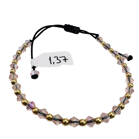 Kenzari Jewellery 14k Gold Handmade Bracelet - 1.37 Grams