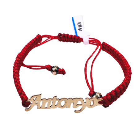 Kenzari Jewellery 14k Gold Handmade Bracelet - 0.96 Grams