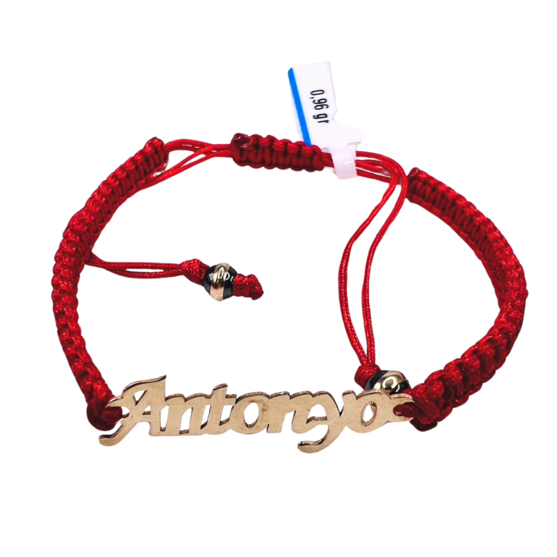 Kenzari Jewellery 14k Gold Handmade Bracelet - 0.96 Grams