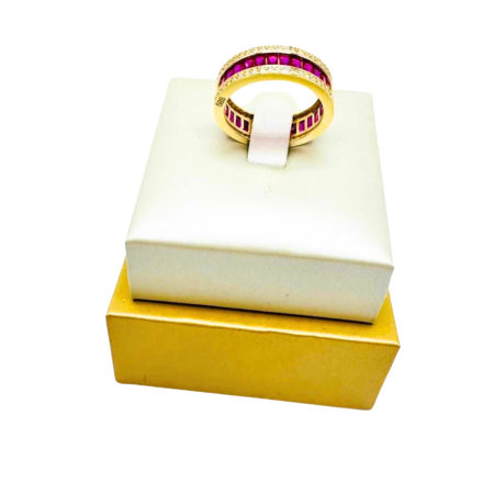 Kenzari Jewellery 14k Gold Ring for Women - 4.87 Grams