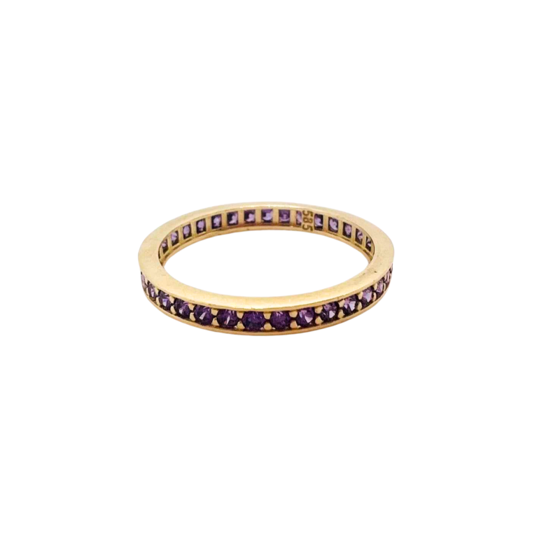 Kenzari Jewellery 14k Gold Ring for Women - 1.34 Grams