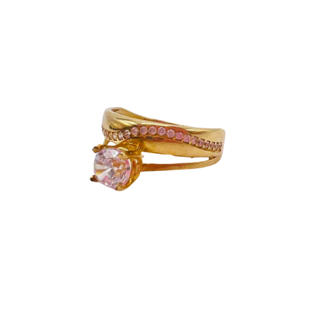 Kenzari Jewellery 14k Gold Ring for Women - 2.50 Grams