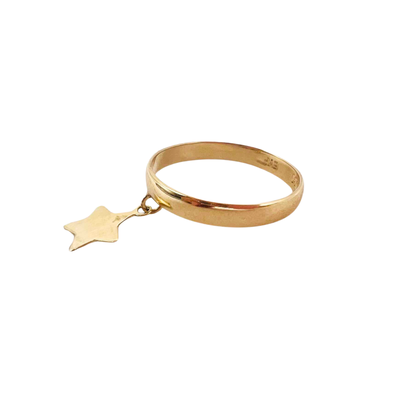 Kenzari Jewellery 14k Gold Ring for Women - 1.28 Grams