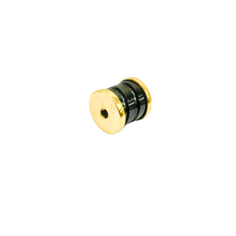 Kenzari Jewellery 14k Gold Spacer Bead Charm- 2.43 Grams Kenzari Jewellery 14k Gold Spacer Bead Charm- 2.43 Grams