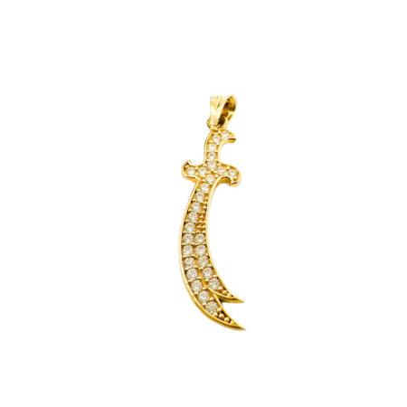 Kenzari Jewellery 14k Gold Pendant - 1.04 Grams