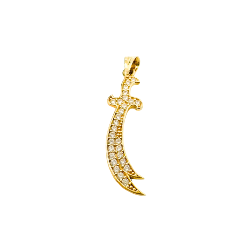 Kenzari Jewellery 14k Gold Pendant - 1.04 Grams