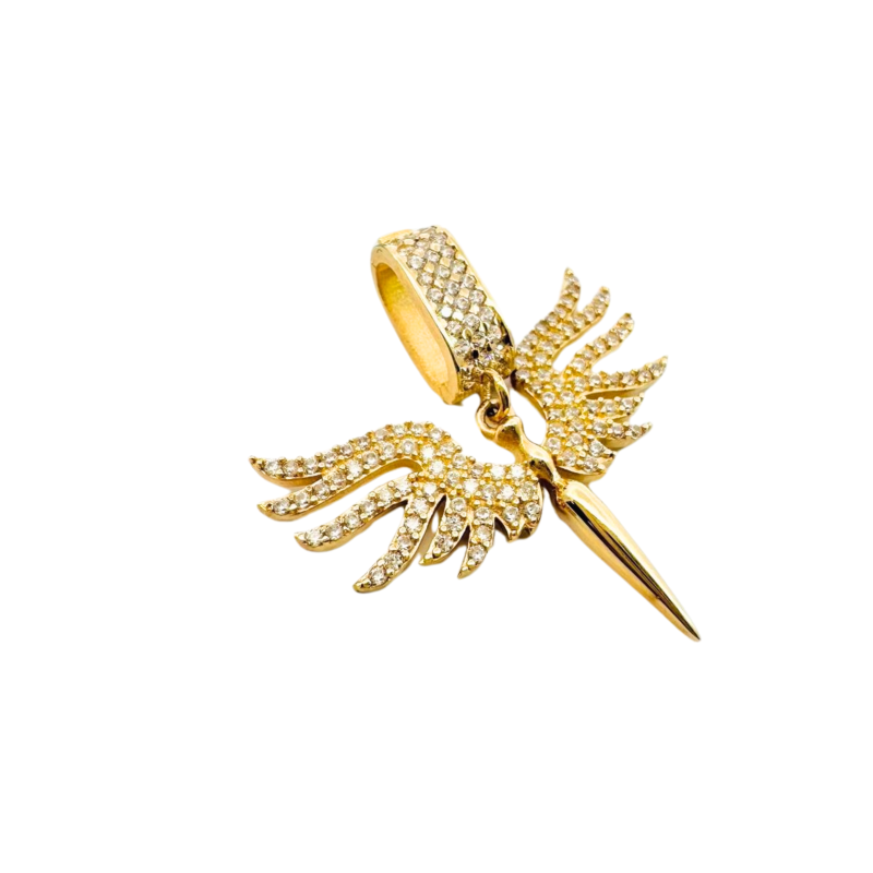 Kenzari Jewellery 14k Gold Pendant - 3.73 Grams