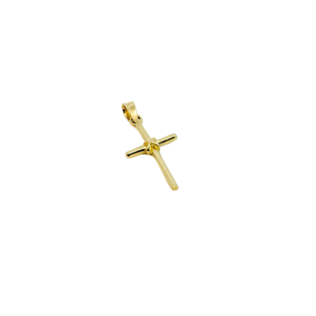 Kenzari Jewellery 14k Gold Cross Pendant - 0.99 Grams