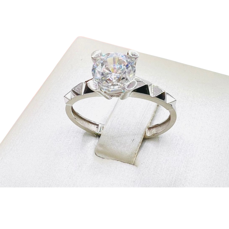 Kenzari Jewellery 14k Gold Ring with Stone for Women - 2.50 Grams