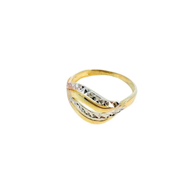 Kenzari Jewellery 14k Gold Ring for Women - 2.50 Grams