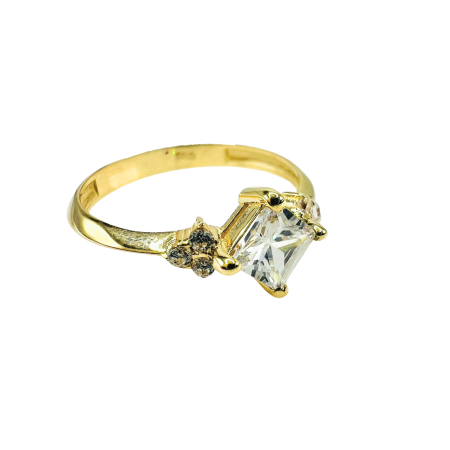 Kenzari Jewellery 14k Gold Ring for Women - 1.82 Grams Kenzari Jewellery 14k Gold Ring for Women - 1.82 Grams