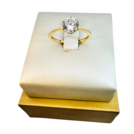 Kenzari Jewellery 14k Gold Ring for Women - 1.72 Grams
