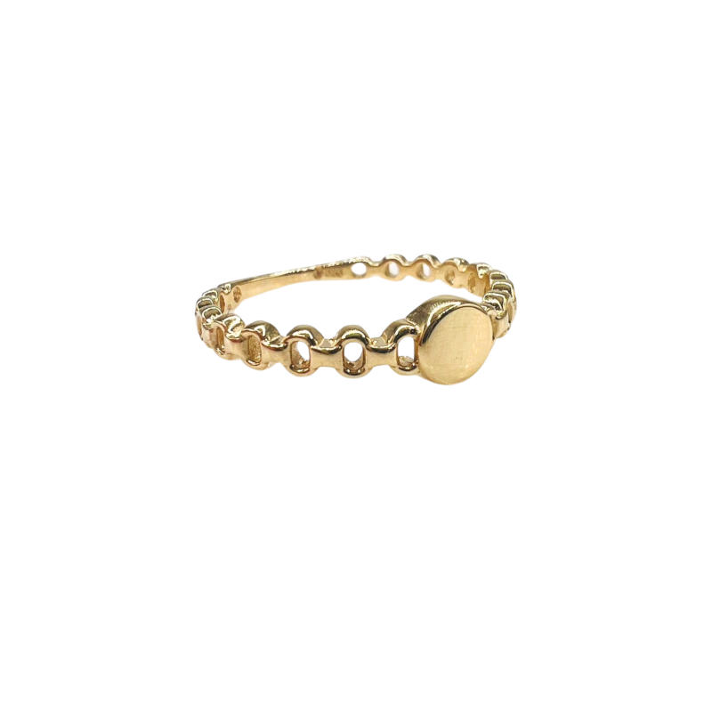 Kenzari Jewellery 14k Gold Ring for Women - 1.37 Grams Kenzari Jewellery 14k Gold Ring for Women - 1.37 Grams