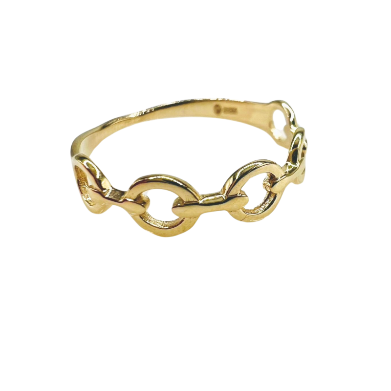 Kenzari Jewellery 14k Gold Ring for Women - 1.16 Grams