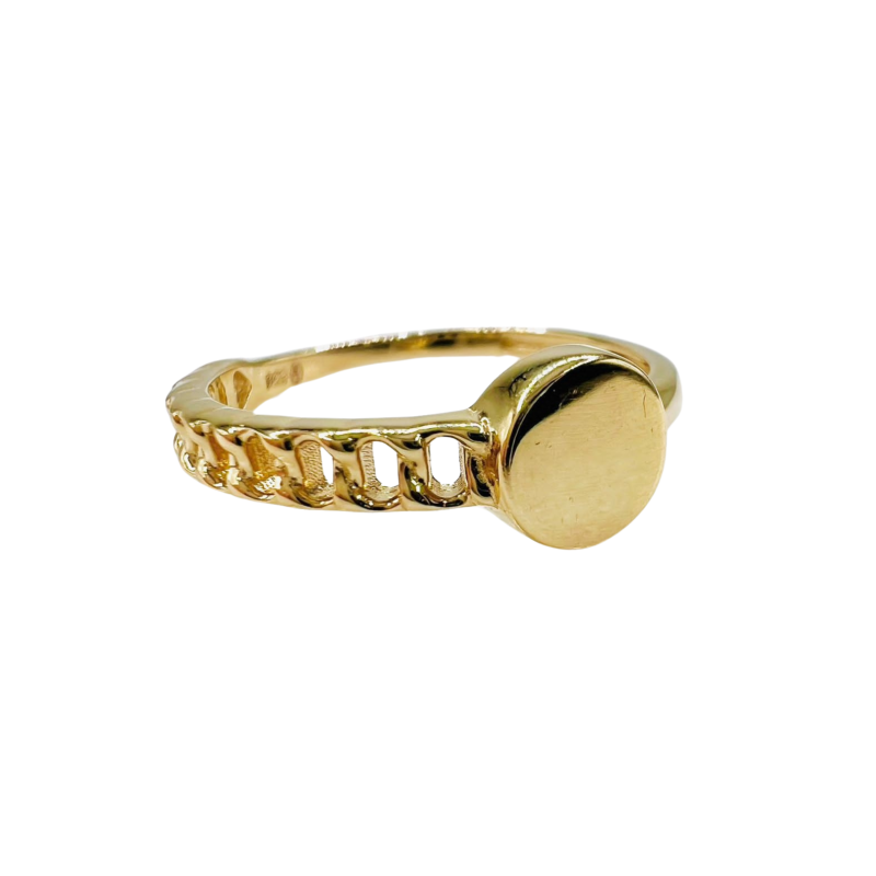 Kenzari Jewellery 14k Gold Ring for Women - 1.61 Grams