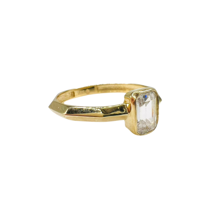 Kenzari Jewellery 14k Gold Ring for Women - 1.66 Grams