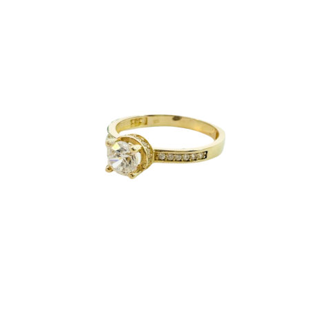 Kenzari Jewellery 14k Gold Ring for Women - 2.16 Grams