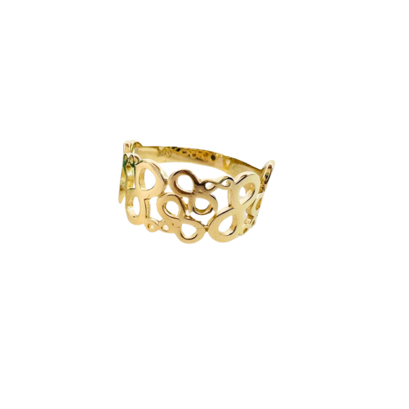Kenzari Jewellery 14k Gold Ring for Women - 2.81 Grams