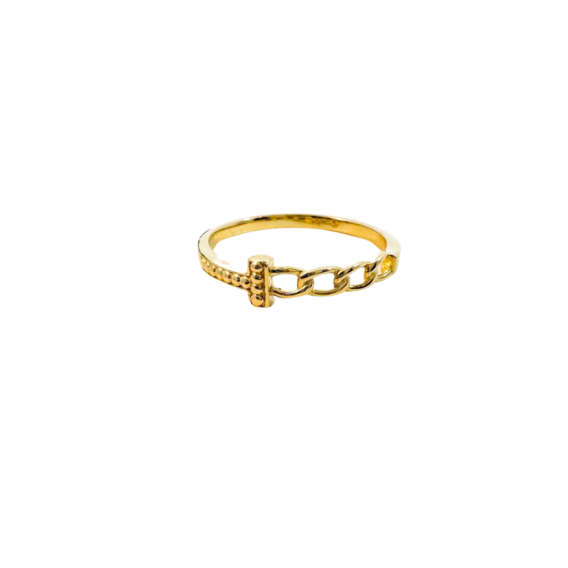 Kenzari Jewellery 14k Gold Ring for Women - 1.46 Grams