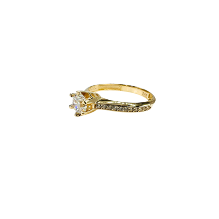 Kenzari Jewellery 14k Gold Ring for Women - 1.72 Grams