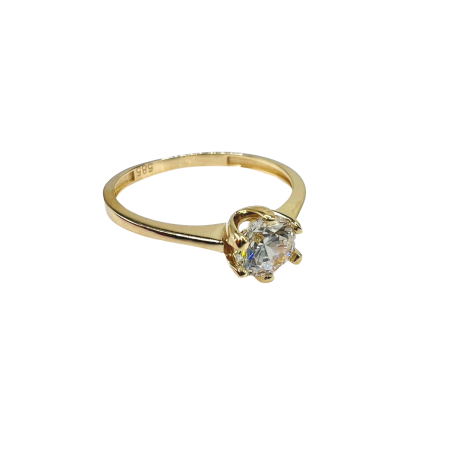 Kenzari Jewellery 14k Gold Ring for Women - 1.51 Grams Kenzari Jewellery 14k Gold Ring for Women - 1.51 Grams