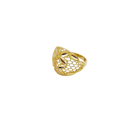 Kenzari Jewellery 14k Gold Ring for Women - 3.07 Grams