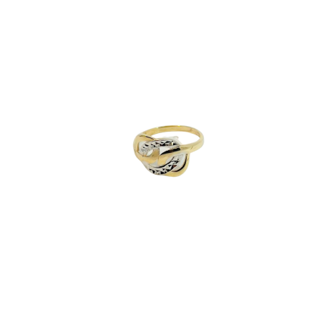 Kenzari Jewellery 14k Gold Ring for Women - 1.87 Grams