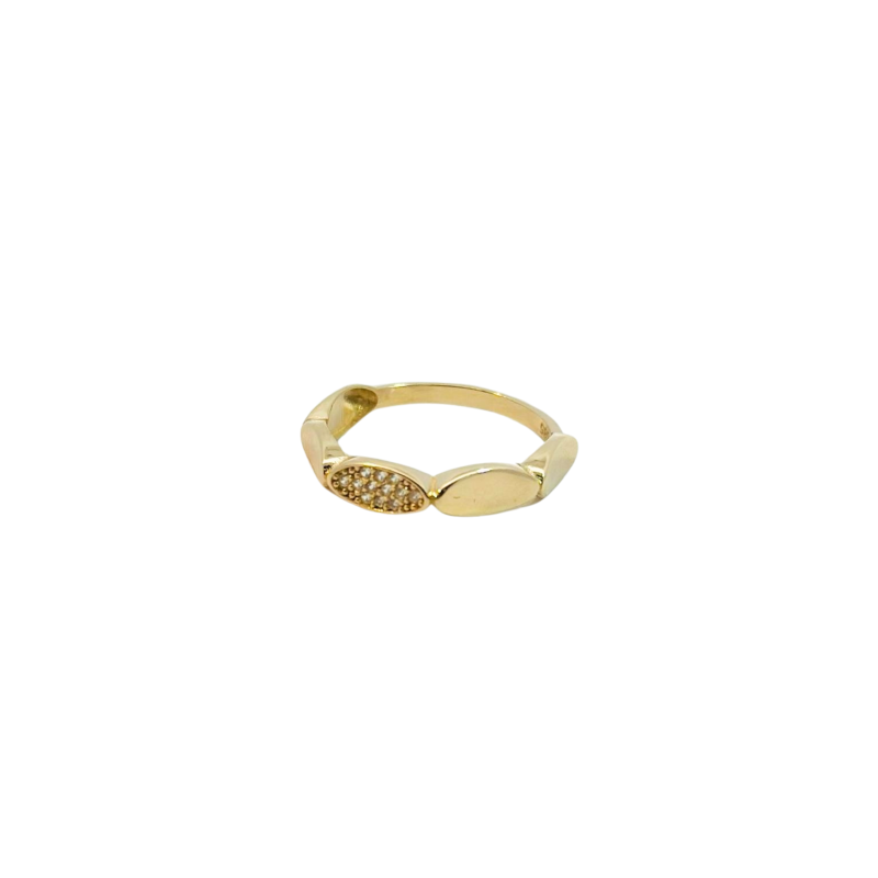 Kenzari Jewellery 14k Gold Ring for Women - 1.57 Grams