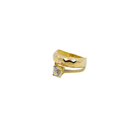 Kenzari Jewellery 14k Gold Ring for Women - 4.89 Grams