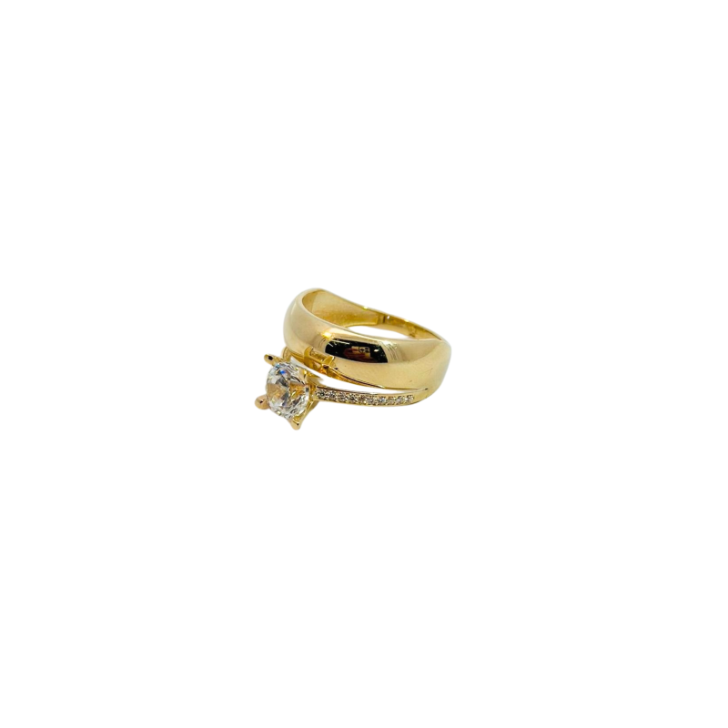Kenzari Jewellery 14k Gold Ring for Women - 3.87 Grams