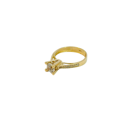 Kenzari Jewellery 14k Gold Ring for Women - 3.1 Grams