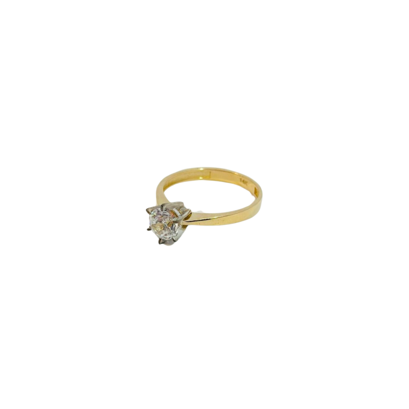 Kenzari Jewellery 14k Gold Ring for Women - 2.57 Grams
