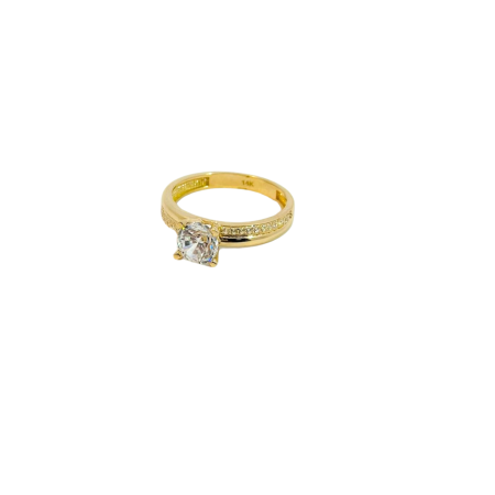 Kenzari Jewellery 14k Gold Ring for Women - 3.13 Grams