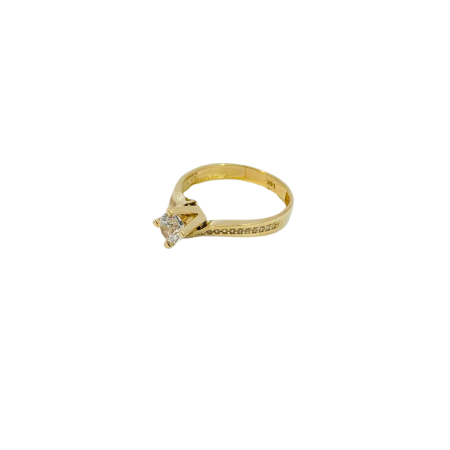 Kenzari Jewellery 14k Gold Ring for Women - 2.72 Grams
