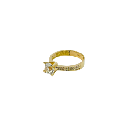 Kenzari Jewellery 14k Gold Ring for Women - 3.11 Grams