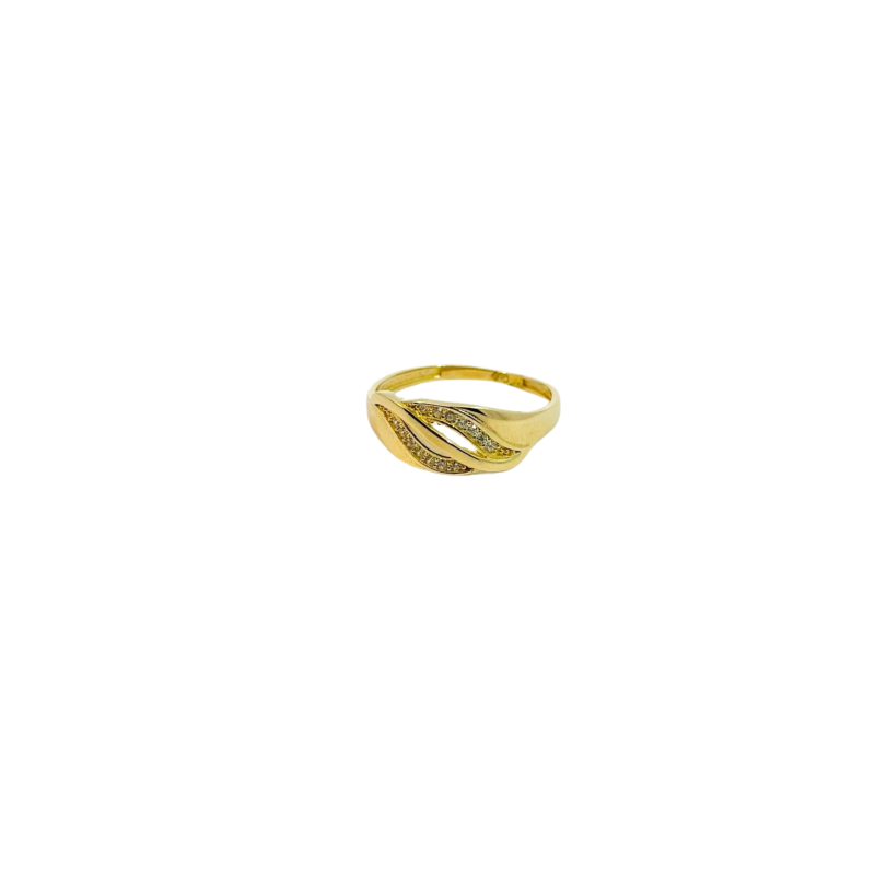 Kenzari Jewellery 14k Gold Ring for Women - 1.56 Grams